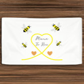 Bee Baby Shower Banner