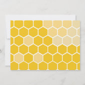 Bee Baby Shower by Mail Einladung (Rückseite)