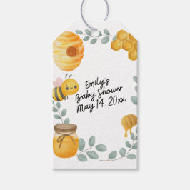 Bee Baby Shower Favor Bag Geschenkanhänger
