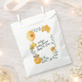 Bee Baby Shower Favor Bag Geschenktütchen (Ausgeschnitten)