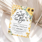 Bee Baby Shower Gender neutrale Einladung