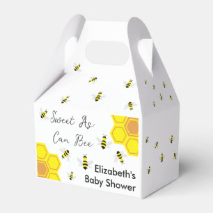 Bee Baby Shower Geschenkschachtel