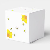 Bee Baby Shower Geschenkschachtel (Rückseite)