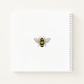 Bee Baby Shower Guest book for Bumble Bee Shower   Notizblock (Rückseite)
