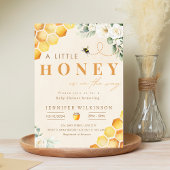 Bee Baby Shower Honey ist unterwegs Einladung