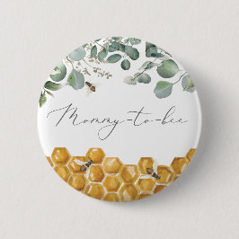 Bee Baby Shower Mommy to Bee Button
