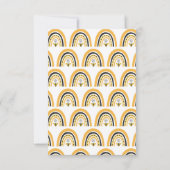 Bee Baby Shower Mommy to bee Einladung (Rückseite)