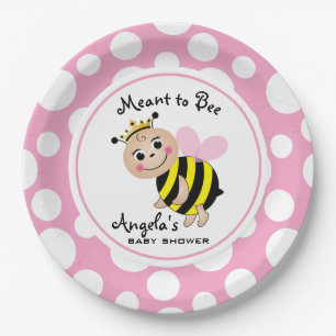 Bee Baby Shower Paper Teller
