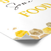 Bee Baby Shower Party signieren Mommy zu sein Deko (Ecke)