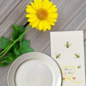 Bee Baby Shower Serviette