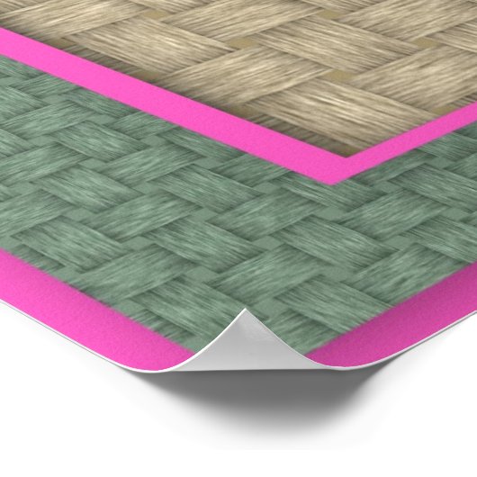 Bee Balm Poster (Ecke)