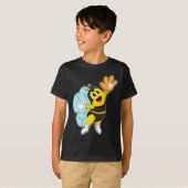 Bee Baseball Baseball-Handschuh T-Shirt (Vorne ganz)