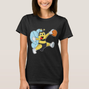 Bee Basketball Player Basketball Sport Premium T-Shirt