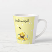 Bee Beautiful Latte Tasse (Rechts)