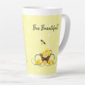 Bee Beautiful Latte Tasse (Rechte Ecke)