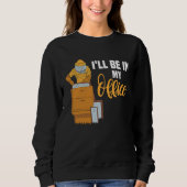 Bee & Beehive is Work Office Bee keeper Sweatshirt (Vorderseite)
