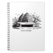 Bee beekeepers notebook notizblock (Vorderseite)