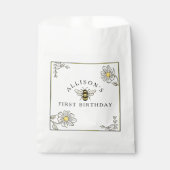 Bee Birthday Bumble Bee PartyPaper Cups Geschenktütchen (Vorderseite)