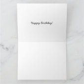 Bee Birthday Card Karte (Innenseite)