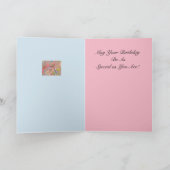 BEE BIRTHDAY CARD KARTE (Innenseite)