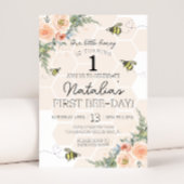 Bee Birthday Einladung