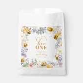 Bee Birthday Favor Bags Geschenktütchen (Vorderseite)