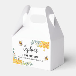 Bee Birthday Favor Box Bumble Bee Geschenkschachtel