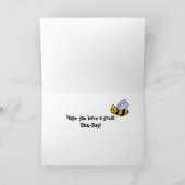 Bee Birthday Karte (Innenseite)
