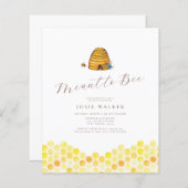 Bee Bridal Dusche Einladung (Vorne/Hinten)