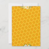 Bee Bridal Shower Einladung (Rückseite)