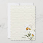 Bee Bridal Shower Einladung (Rückseite)