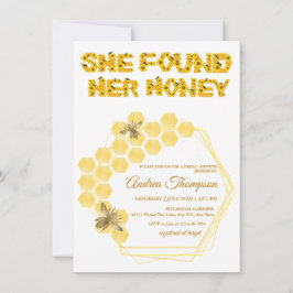 Bee Bridal Shower Einladung | Sie hat ihren Honig