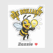 Bee Brilliant Aufkleber (Blatt)