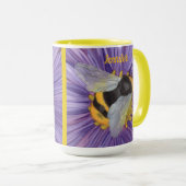 Bee Bumblebee Kaffee Tasse Teezeremonie auf dem Mo (VorderseiteRechts)