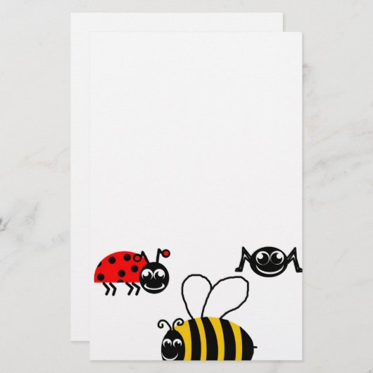 Bee Buzz Briefpapier (Vorne/Hinten)