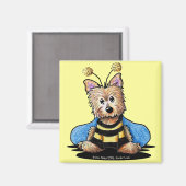 Bee Cairnful Magnet (Vorderseite/Rückseite)