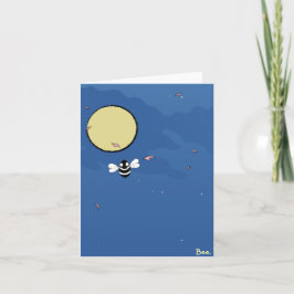 Bee. Card Dankeskarte