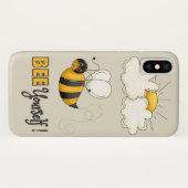Bee Case-Mate Barely There iPhone X Case (Rückseite (Horizontal))