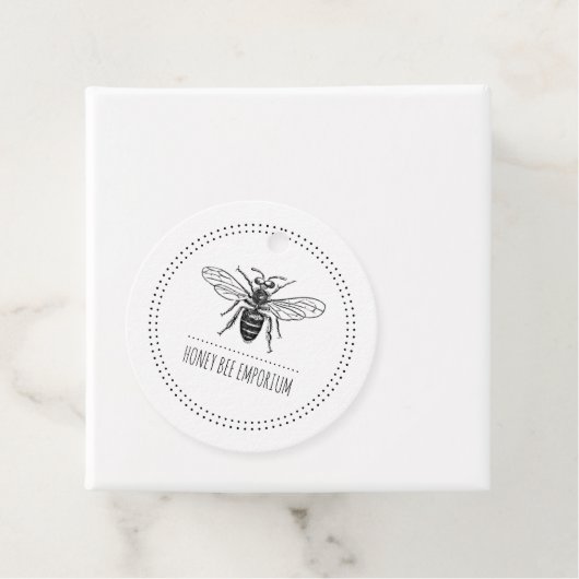 Bee Circle Logo-Preis Geschenkanhänger (Beispiel)