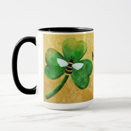 Bee Clover Coffee Tasse. Tasse (Links)