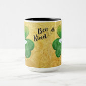 Bee Clover Coffee Tasse. Tasse (Zentrum)