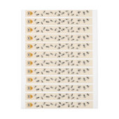 Bee Colony Tamper-proof Security Siegel Goldenrod (Bogen)