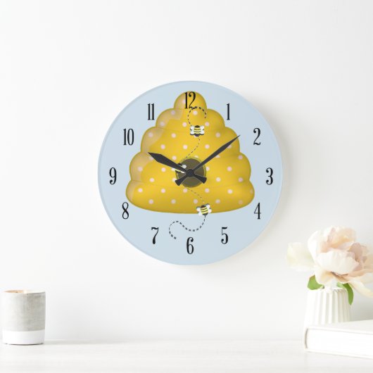 Bee Cool Behive Große Wanduhr (Zuhause)