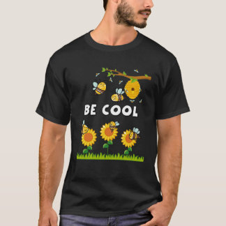Bee Cool Pollination & Hive  For Children & Toddle T-Shirt