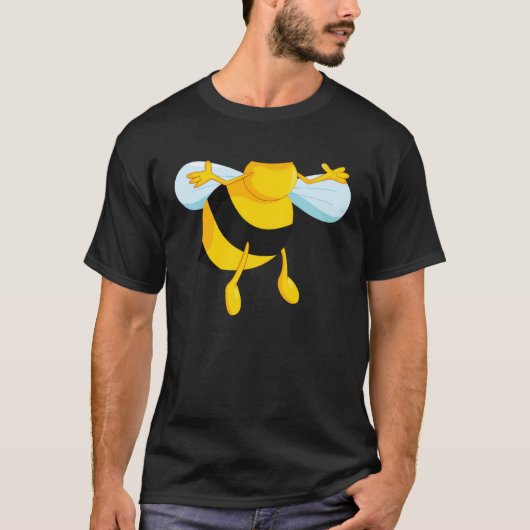Bee Costume Matching Halloween Bee T-Shirt (Vorderseite)