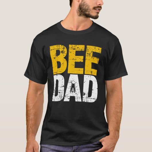 Bee Dad Apiarist Beekeeper Gift Honeybee Lover T-Shirt (Vorderseite)