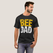 Bee Dad Apiarist Beekeeper Gift Honeybee Lover T-Shirt (Vorne ganz)