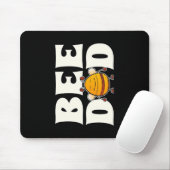 Bee Dad Bee Ohrs, I Love Bee, Beekeeping Ohrs Mousepad (Mit Mouse)