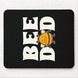 Bee Dad Bee Ohrs, I Love Bee, Beekeeping Ohrs Mousepad