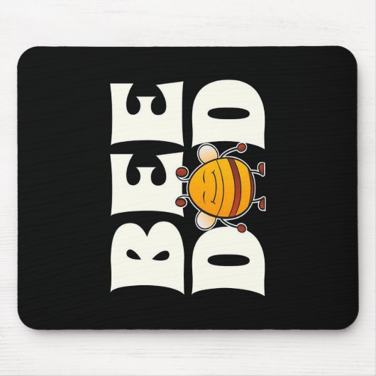 Bee Dad Bee Ohrs, I Love Bee, Beekeeping Ohrs Mousepad (Vorne)
